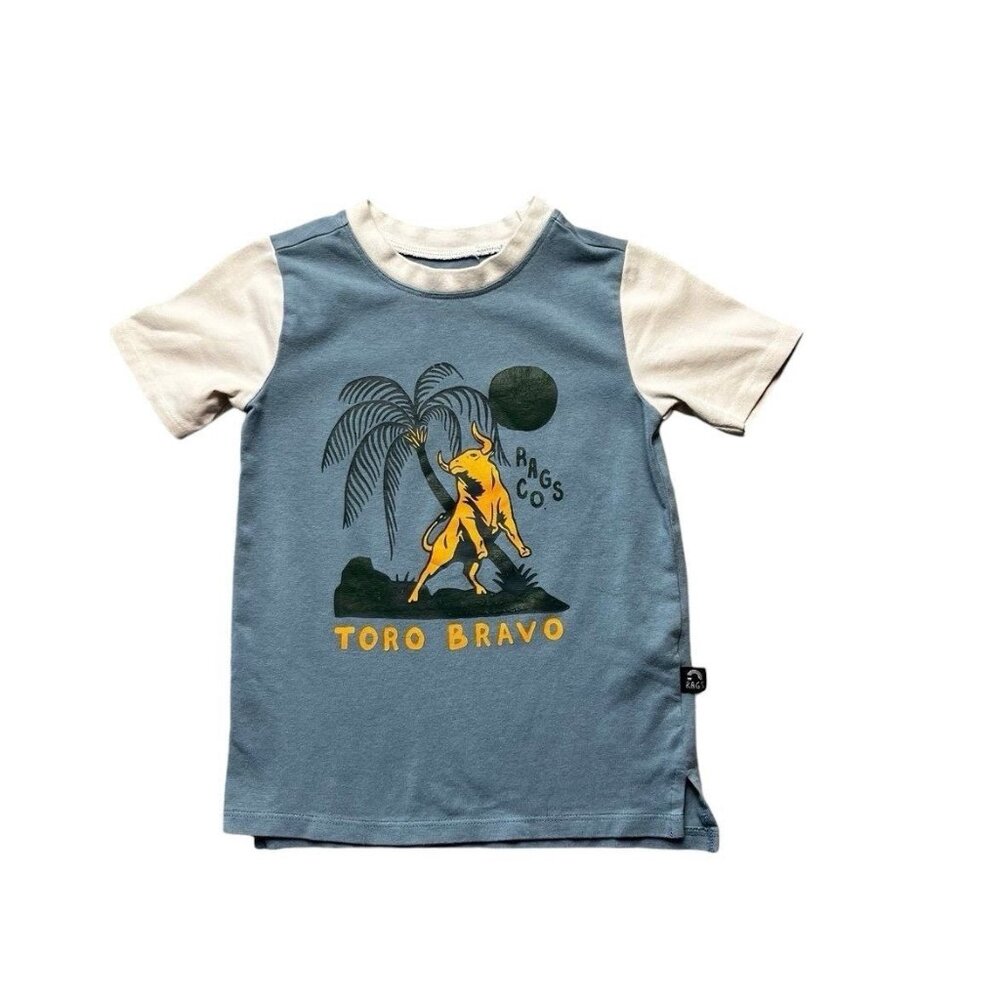 Rags to Raches Toro Bravo Tee Size 2T